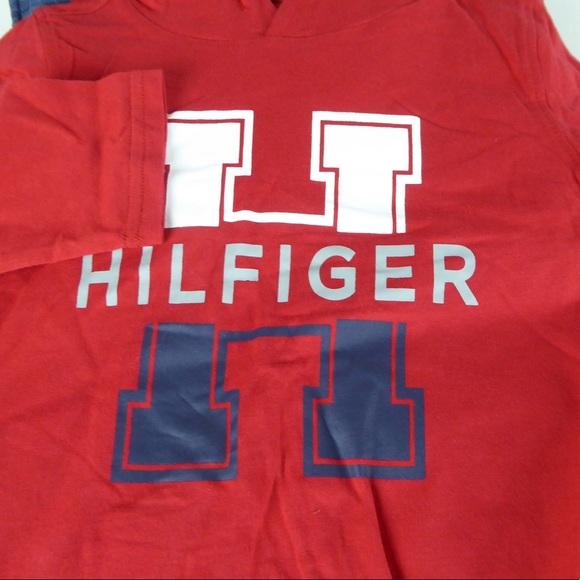 Tommy Hilfiger Puffer Vest w Joggers & Hoodie Set - Picture 7 of 8
